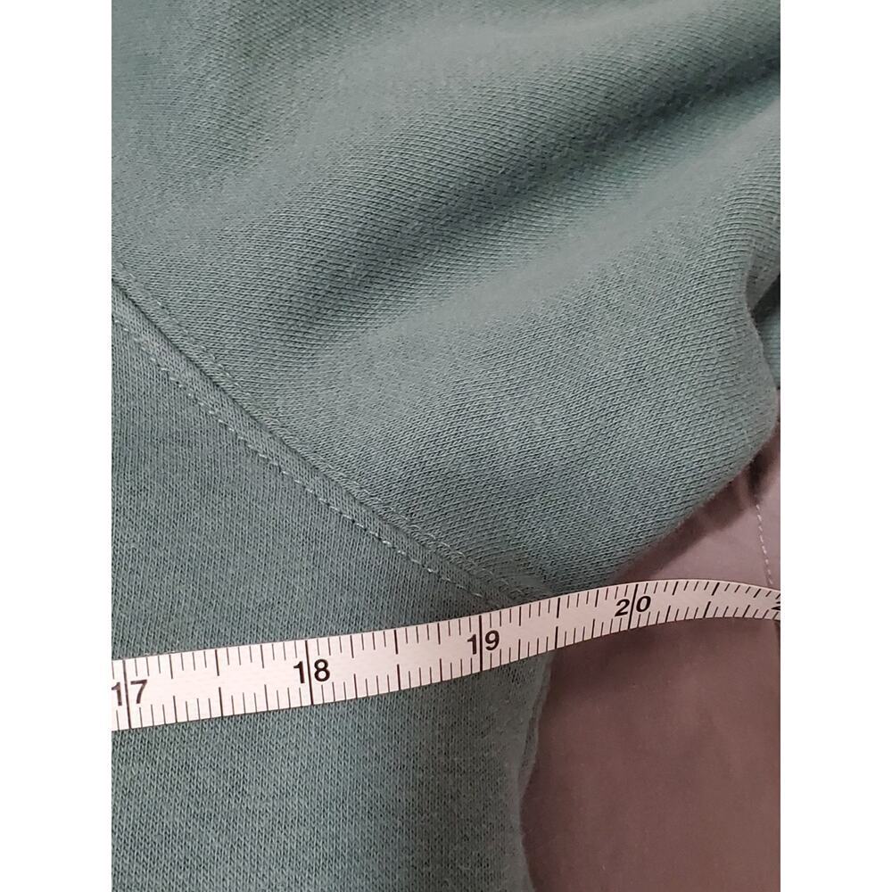 The North Face Pullover Hoodie Women S Green Logo Outdoor Casual Sweatshirt - Picture 4 of 11